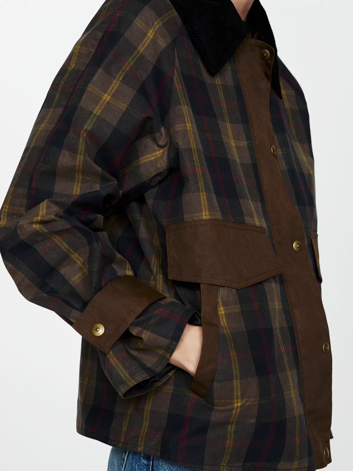 Camila - PLAID STRAIGHT CUT JACKET WITH A MODERN SILHOUETTE