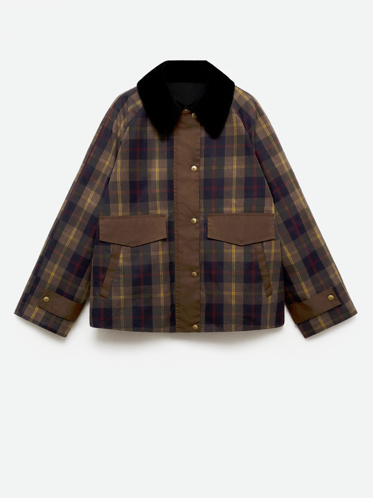 Camila - PLAID STRAIGHT CUT JACKET WITH A MODERN SILHOUETTE