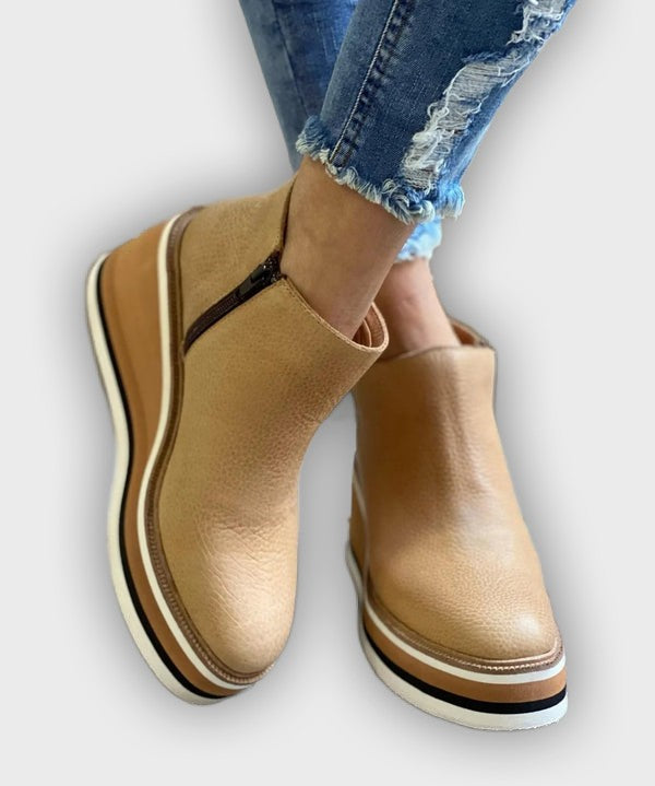 Xanthe - Trendy Women’s Wedges Ankle Boots