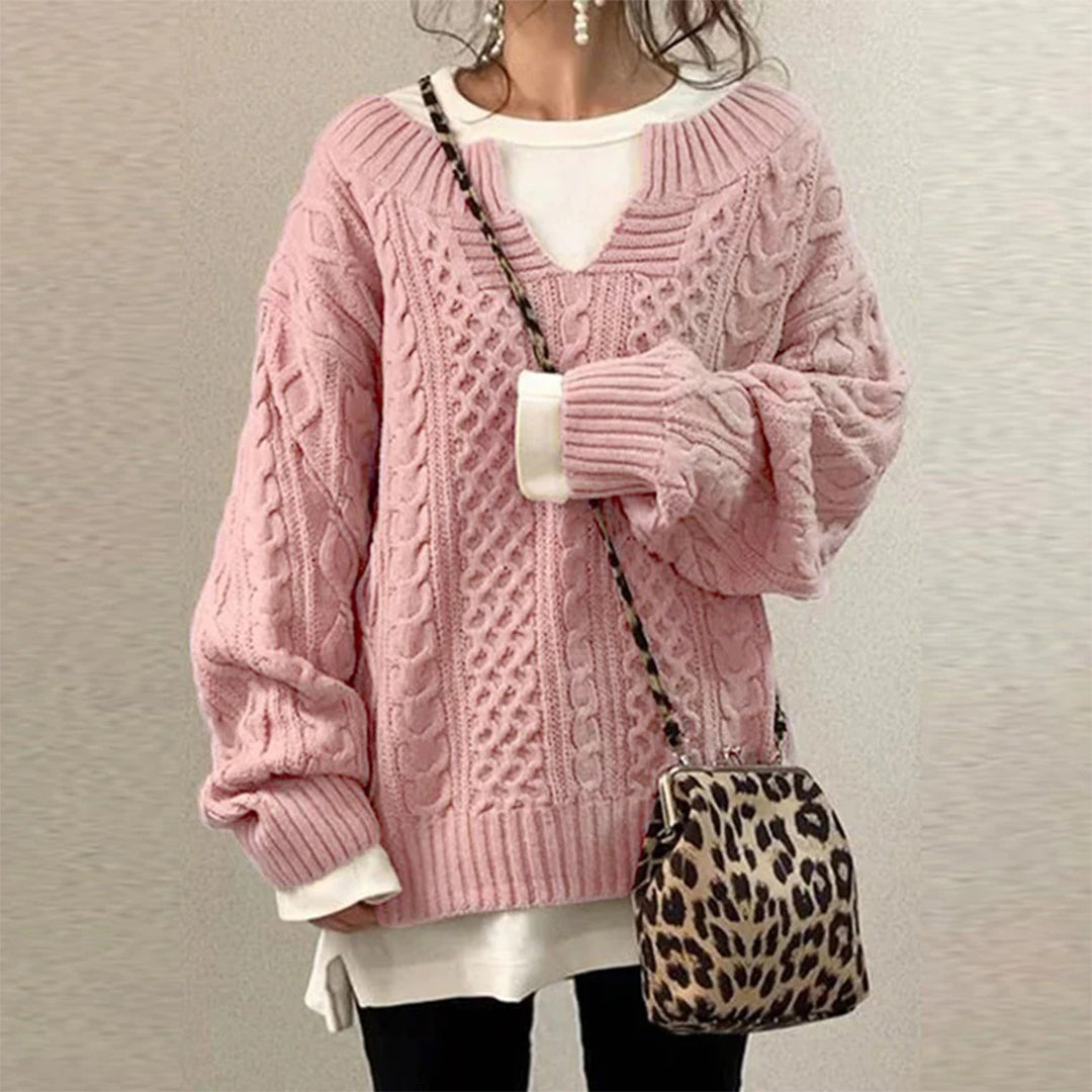 Stacy - Oversized Knit Sweater