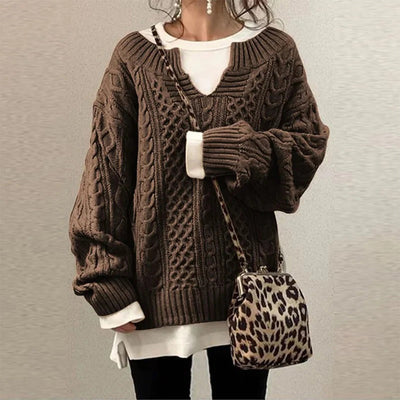 Stacy - Oversized Knit Sweater