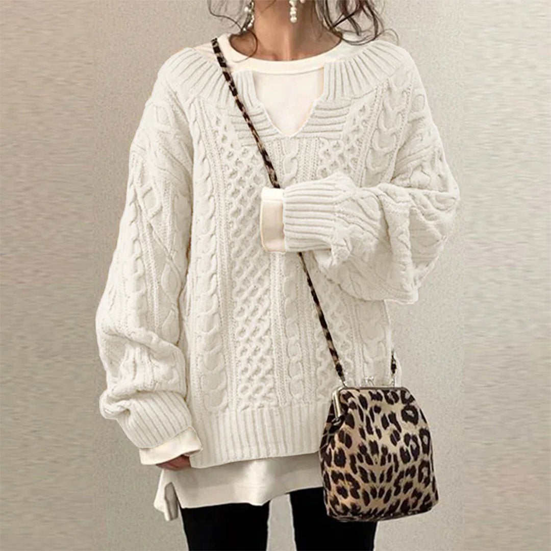 Stacy - Oversized Knit Sweater
