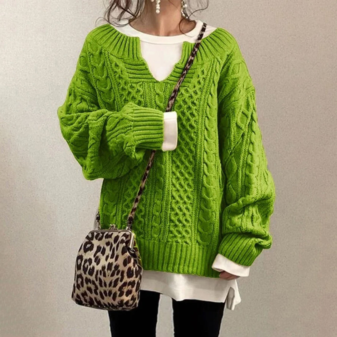Stacy - Oversized Knit Sweater