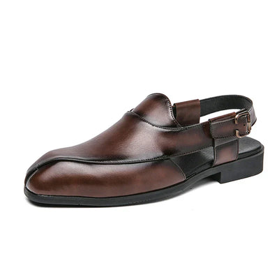 Fairford - Leather Cutout Loafers