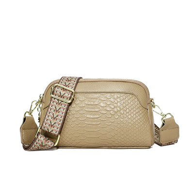Amara - Refined Leather Shoulder Bag
