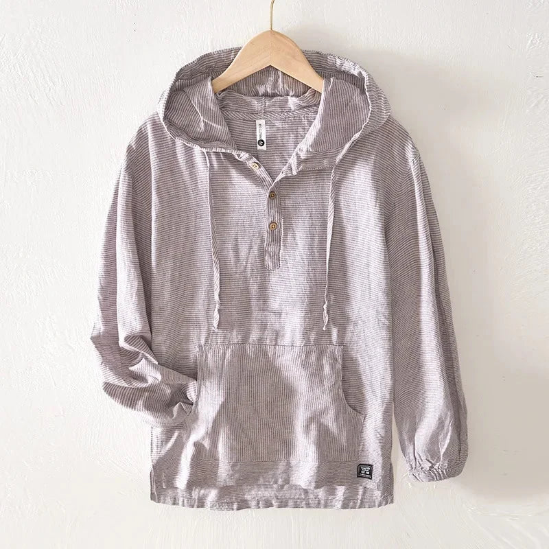 Andora - Linen Hoodie