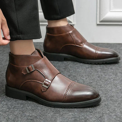 Héctor - Double Monk Strap Boots