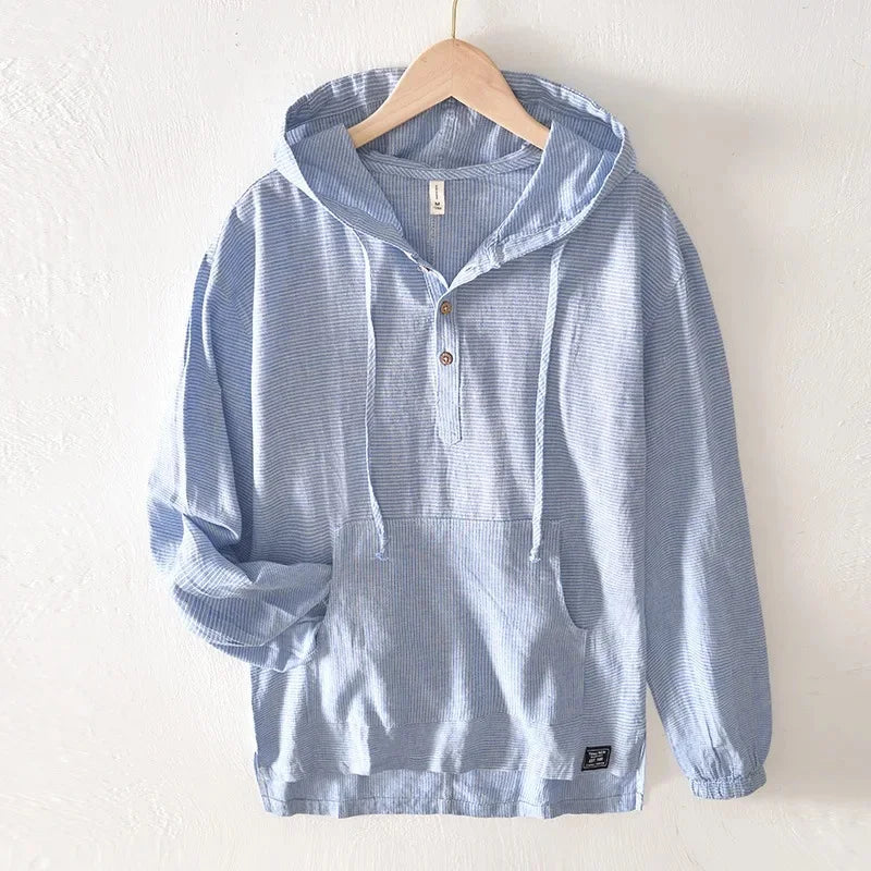 Andora - Linen Hoodie