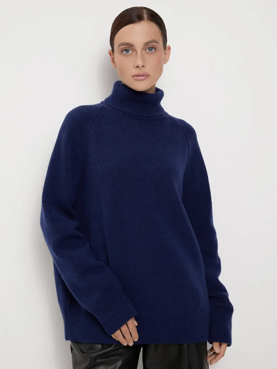 Alexa - Turtleneck Knitted Sweater