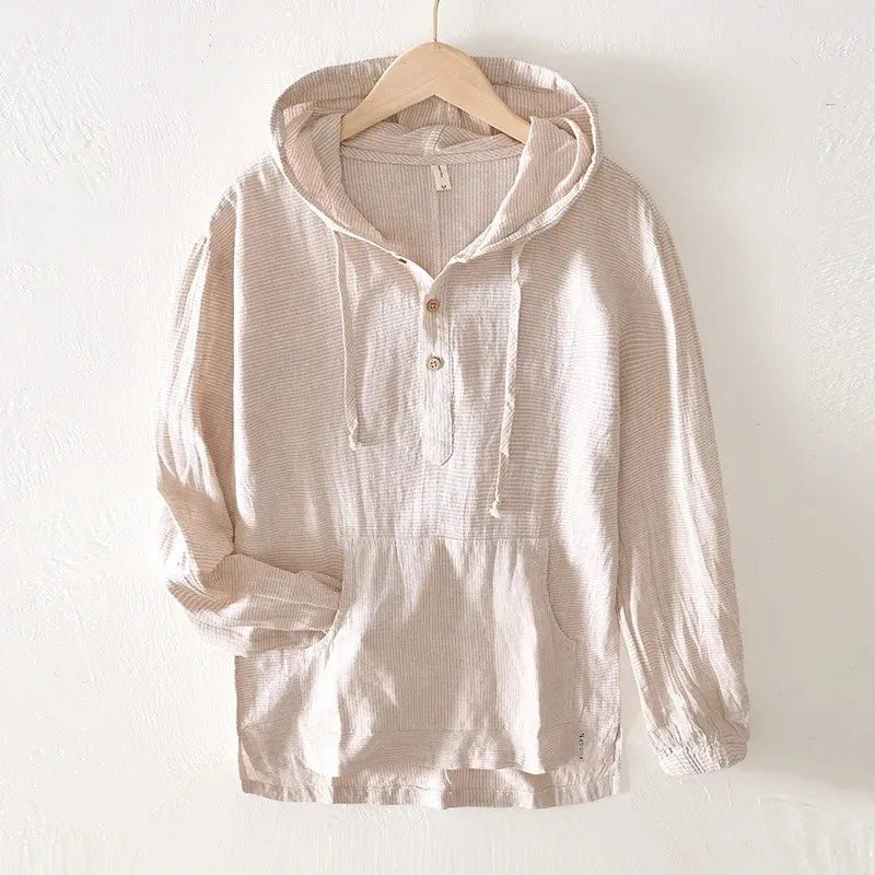 Andora - Linen Hoodie