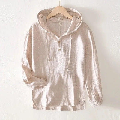 Andora - Linen Hoodie