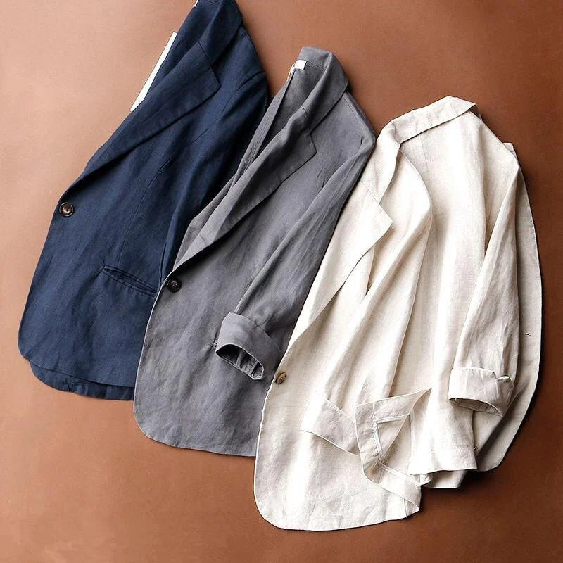 Aleandro - Linen Blazer