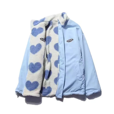 Teddy - Reversible Heart Coat