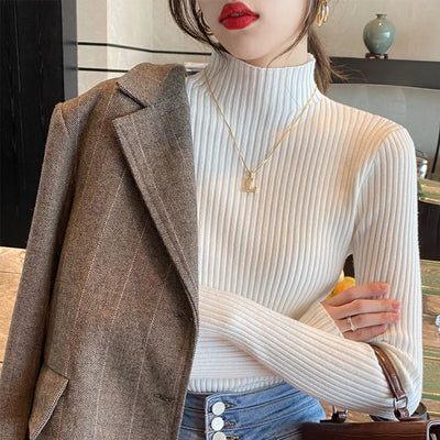 Stacy - Slim-fit Knitted Sweater