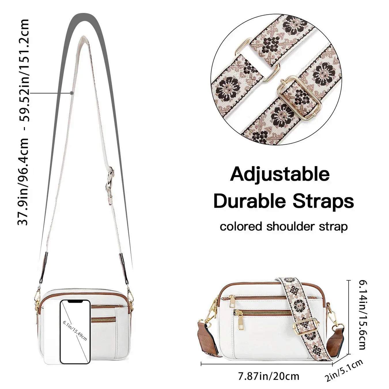 Edith - Refined Leather Shoulder Bag