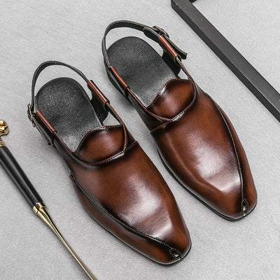 Fairford - Leather Cutout Loafers