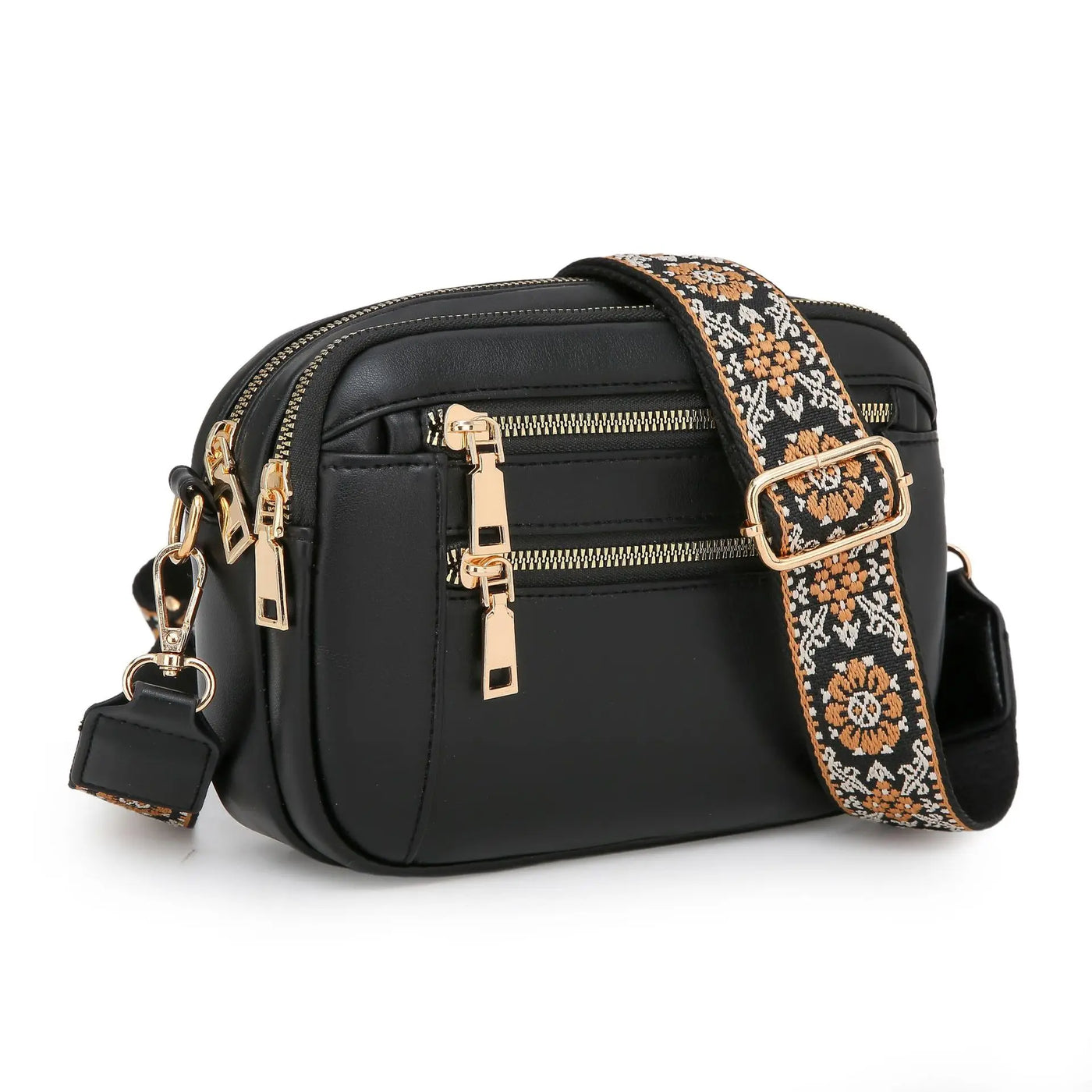 Violet - Refined Leather Shoulder Bag