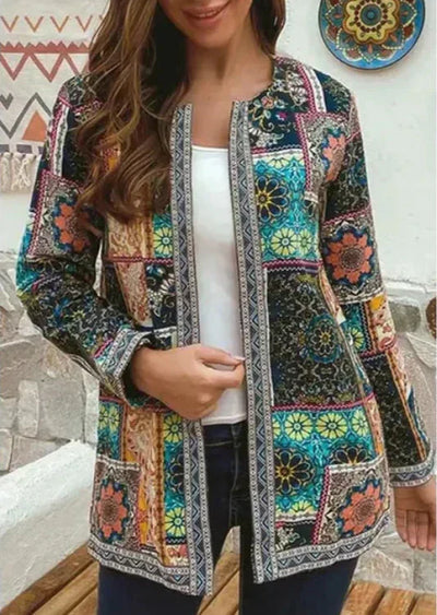 Mailyn - Bohemian Patchwork Jacket