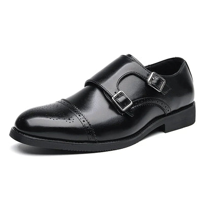 Lex - Double-Monk Strap Shoes