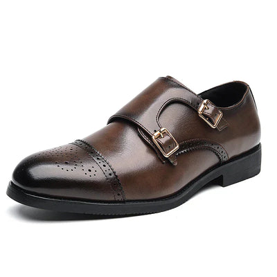 Lex - Double-Monk Strap Shoes