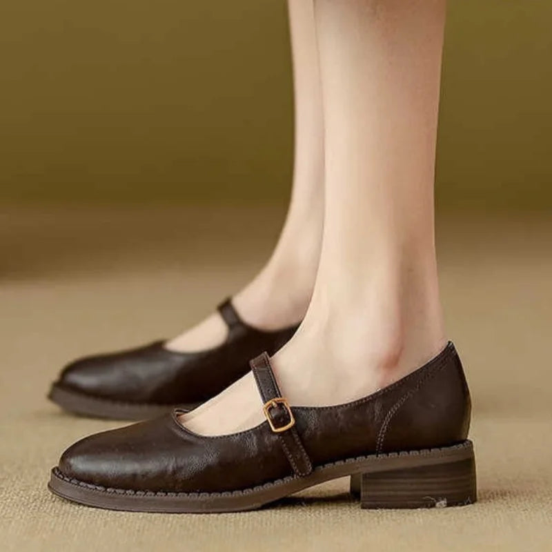 Kiara - Classic Comfort Mary Janes Made Of Leather