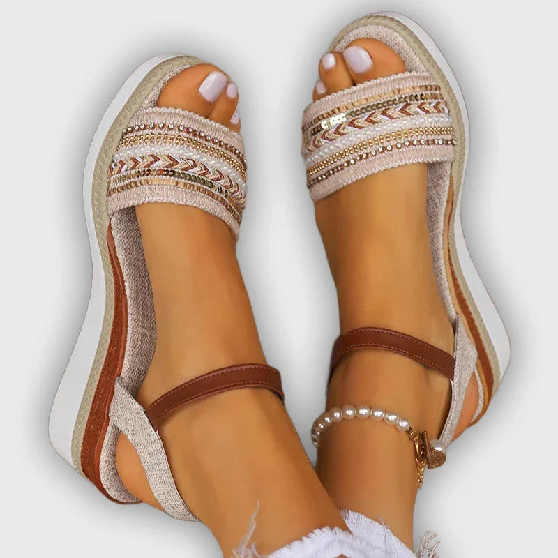 Elora - Casual Sandals for Effortless Summer Style