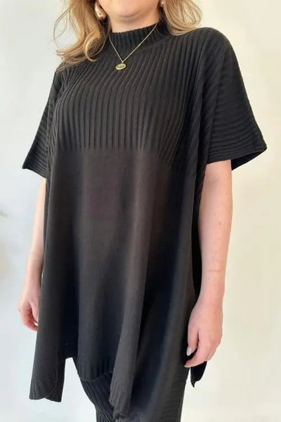 Monica - Stretch Knitted Two-piece Set