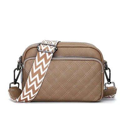 Belle - Refined Leather Shoulder Bag