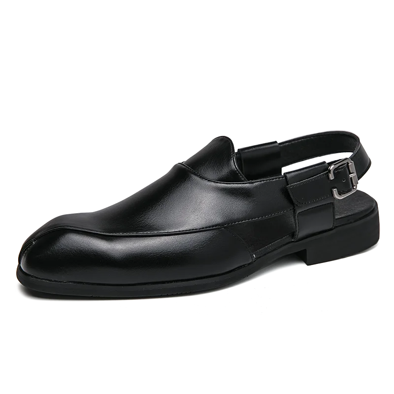 Fairford - Leather Cutout Loafers