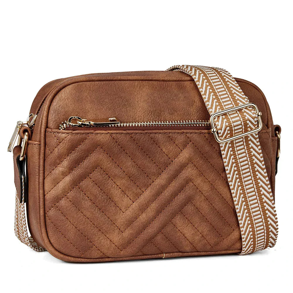 Ariana - Refined Leather Shoulder Bag