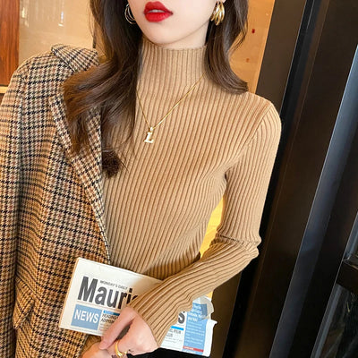 Stacy - Slim-fit Knitted Sweater
