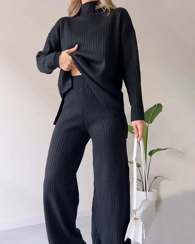Chloe - Chic Knitted Sweater Set
