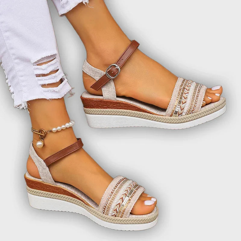 Elora - Casual Sandals for Effortless Summer Style