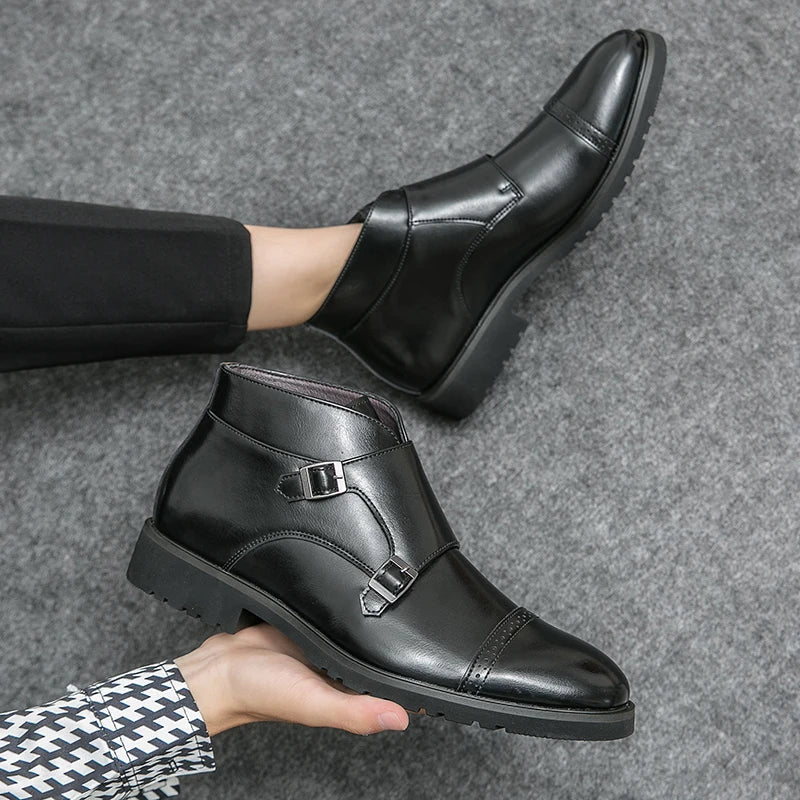 Héctor - Double Monk Strap Boots