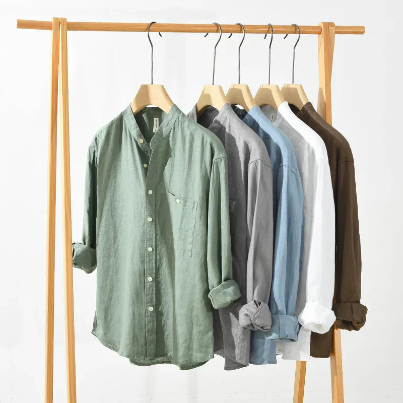 Joey - Essential Pure Linen Shirt