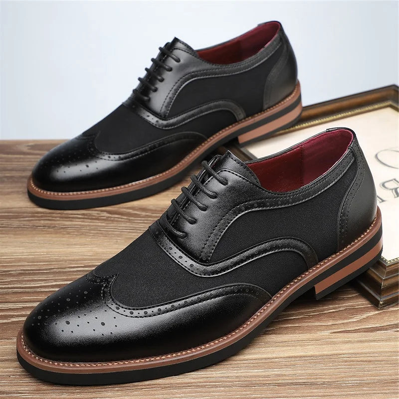 Wexford - Leather & Suede Oxfords