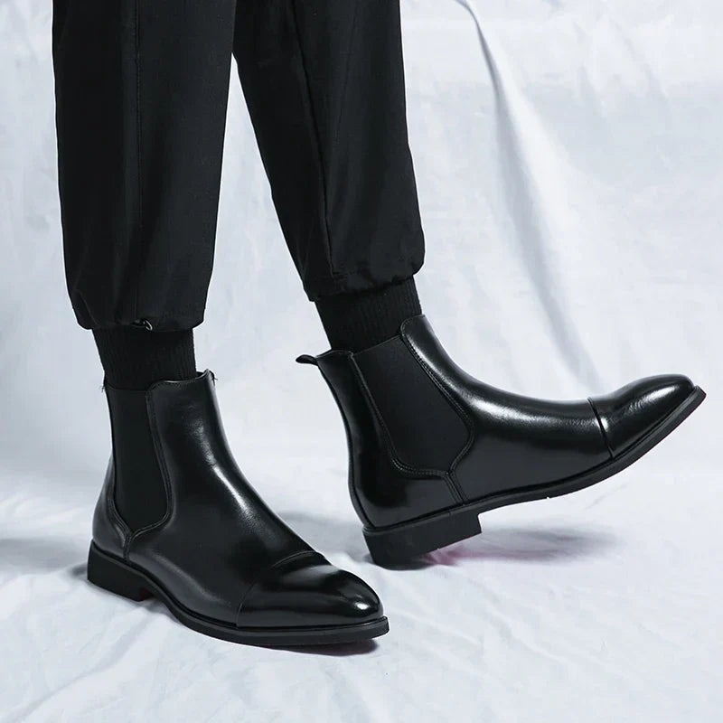 Annibale Carracci - Leather Chelsea Boots