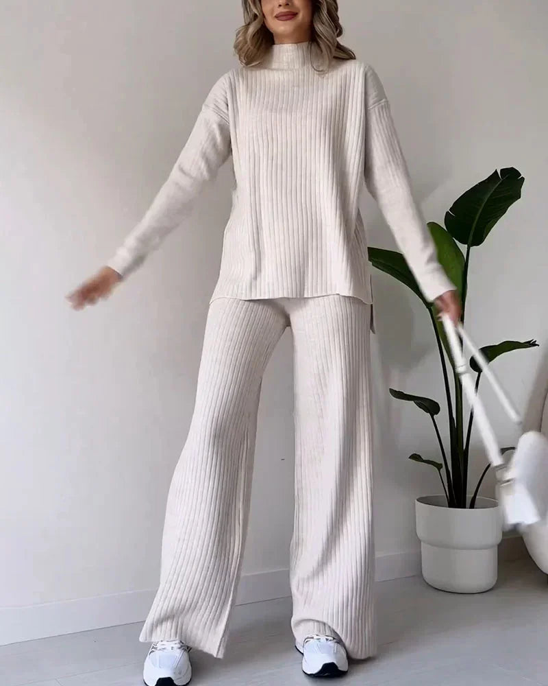 Chloe - Chic Knitted Sweater Set