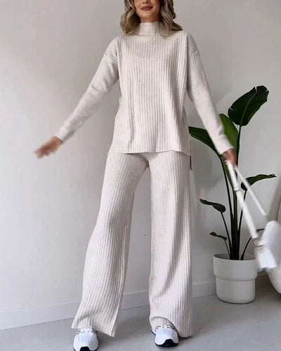 Chloe - Chic Knitted Sweater Set