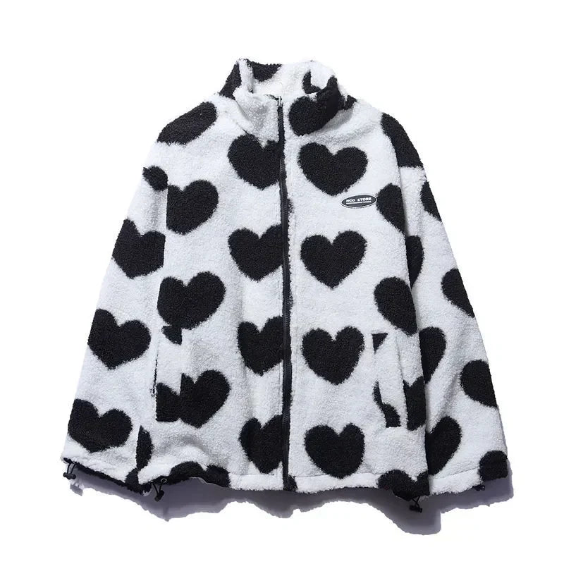 Teddy - Reversible Heart Coat