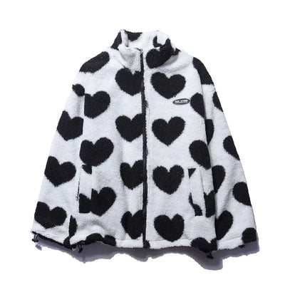 Teddy - Reversible Heart Coat