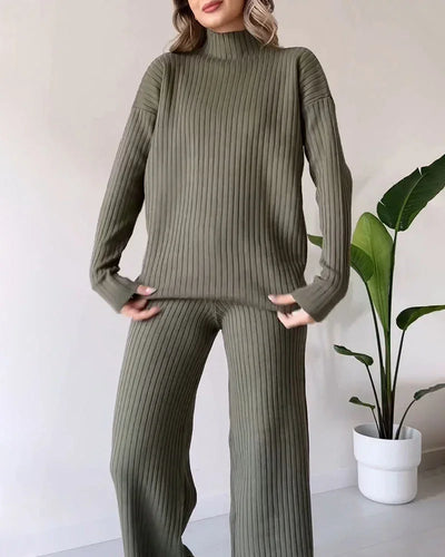 Chloe - Chic Knitted Sweater Set