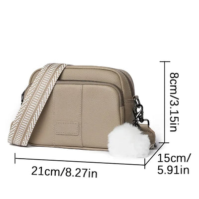 Maeve - Refined Leather Shoulder Bag