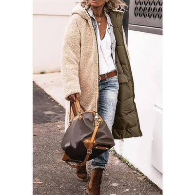 Adele - WARM QUILTED JACKET WITH HOOD