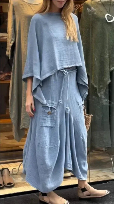 Pamela - Loose Casual Irregular Set