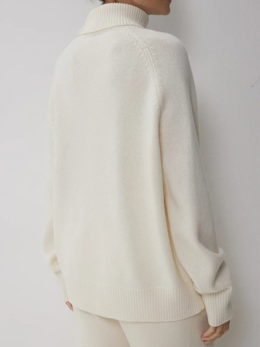 Alexa - Turtleneck Knitted Sweater