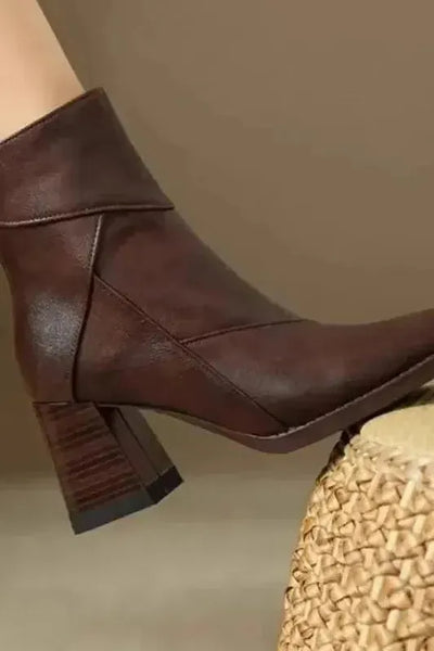 Goth-Inspired - Leather Boots