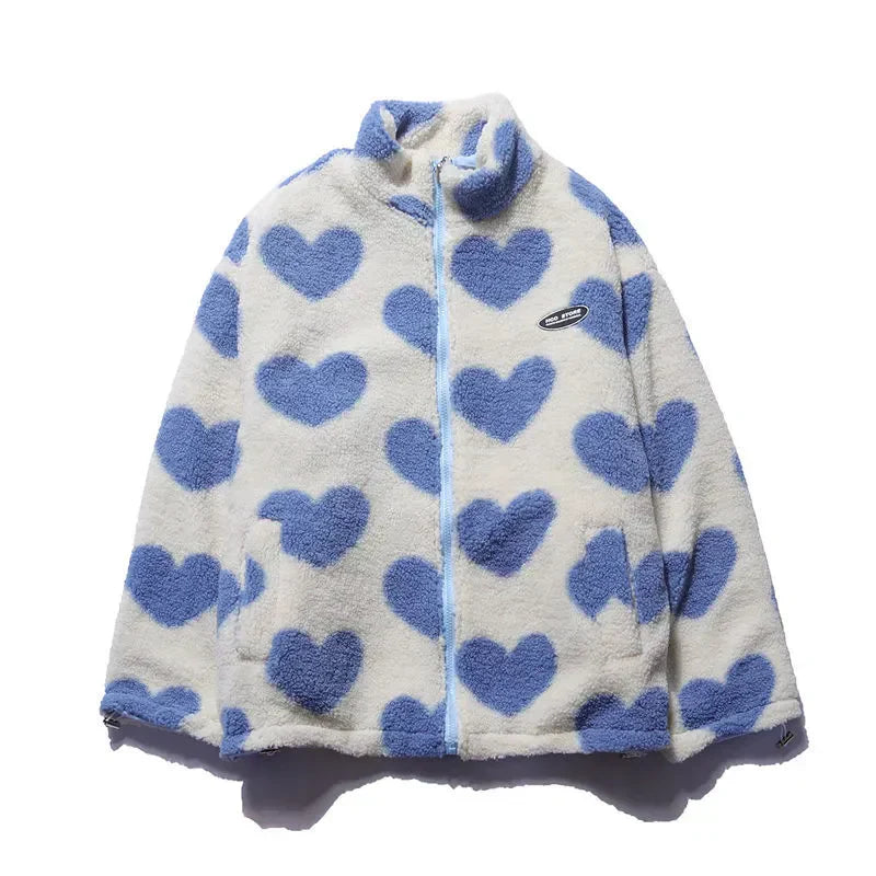 Teddy - Reversible Heart Coat