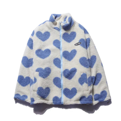 Teddy - Reversible Heart Coat