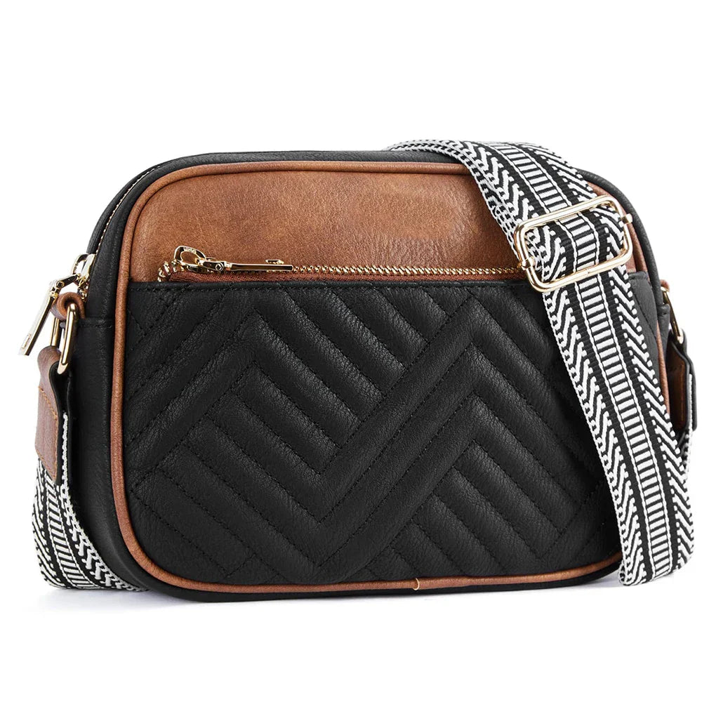 Ariana - Refined Leather Shoulder Bag